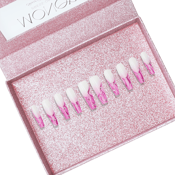 Pink Marble Bliss