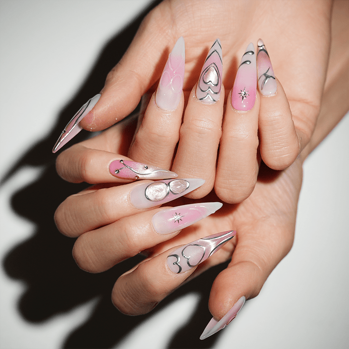 Rosy Luxe Hearts - Monow