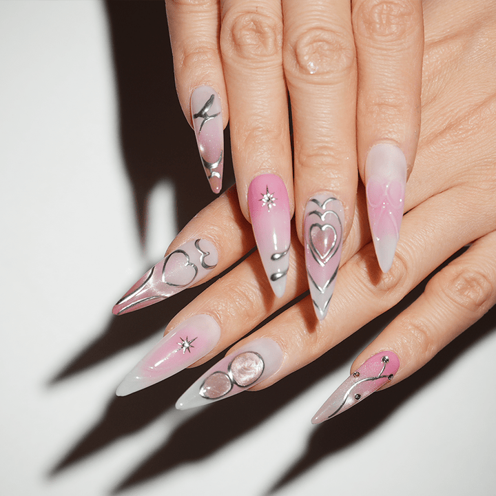 Rosy Luxe Hearts - Monow