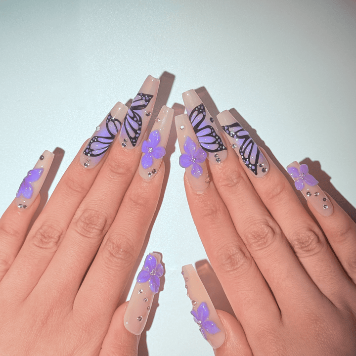 Violet Serenade & Butterfly Bloom - Monow